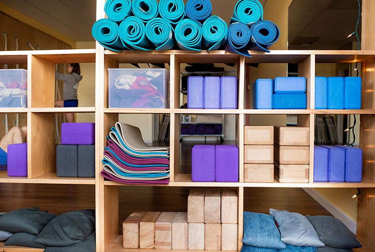 Yoga Studio Storage 